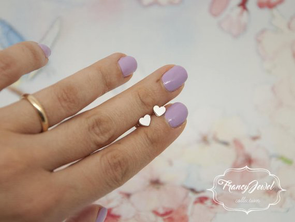 Orecchini cuori, orecchini argento, Argentium, orecchini cuore, gioielli cuore, regali per lei, regali compleanno, nozze, made in Italy